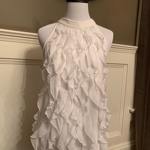 Kenar Tops - Kenar Ruffle Tank Neck Blouse 😍